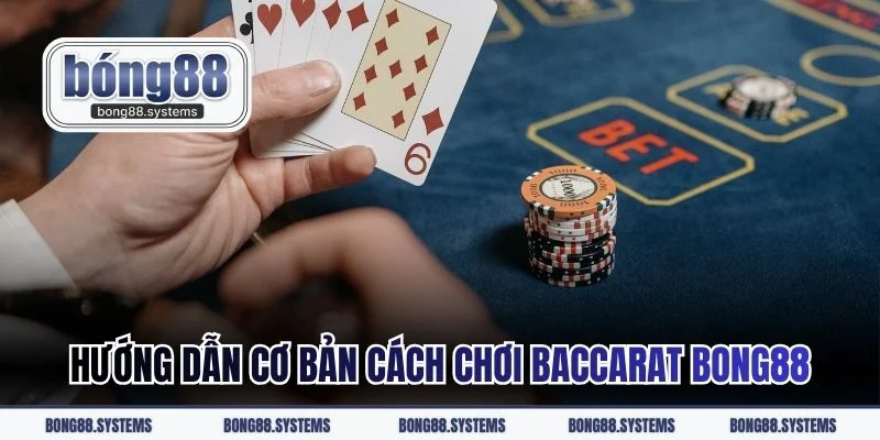 Hướng dẫn cơ bản cách chơi Baccarat BONG88