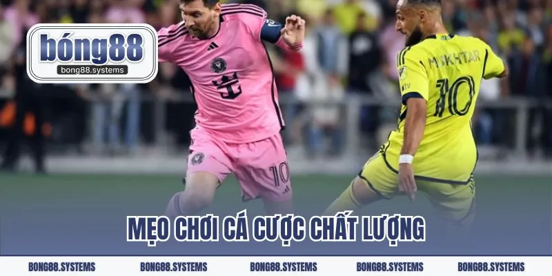 Mẹo chơi cá cược chất lượng